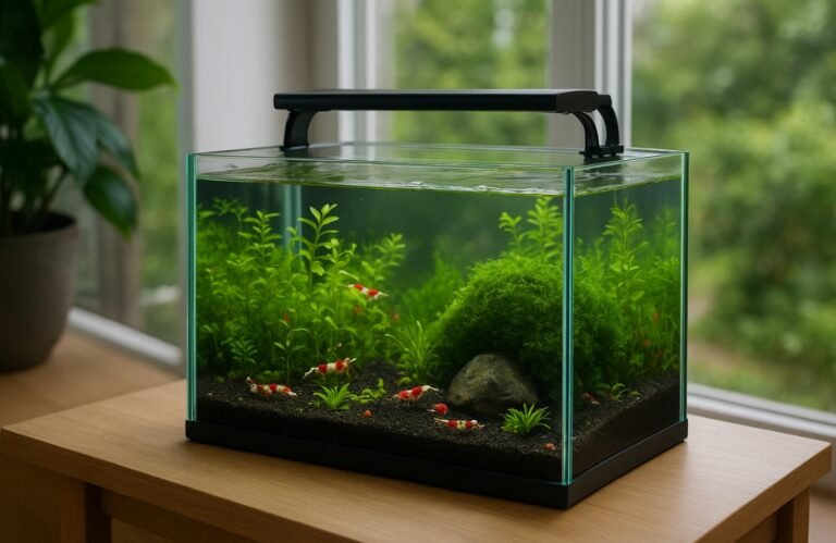 Aquarium crevettes