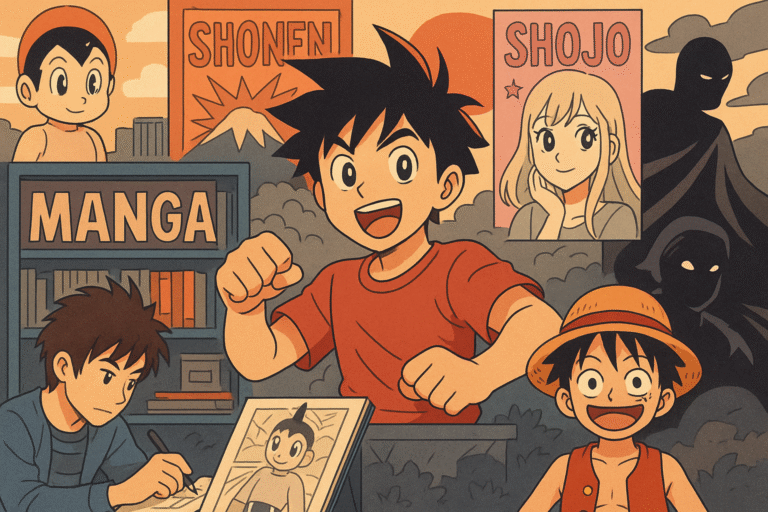 D’où vient le manga ? Voici toute l’histoire Origine du manga